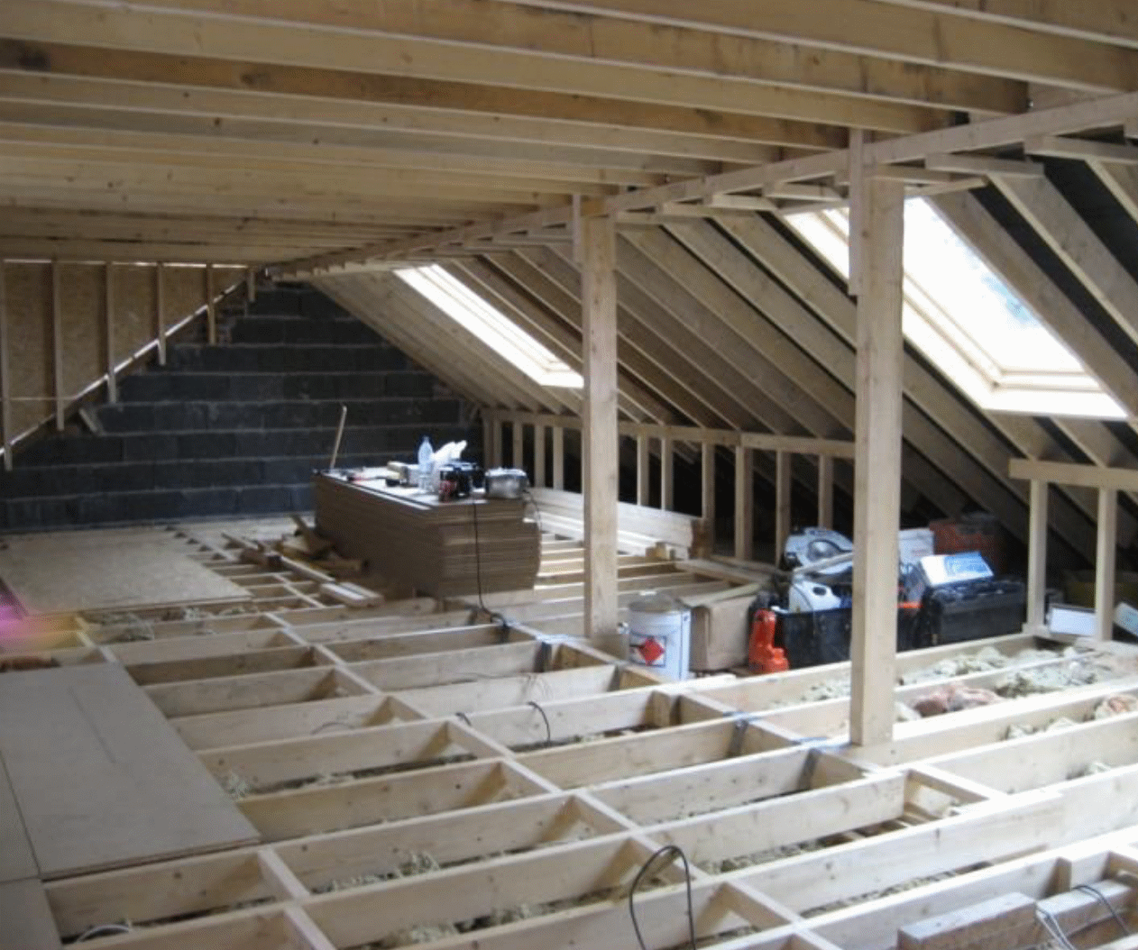 Loft work in progress